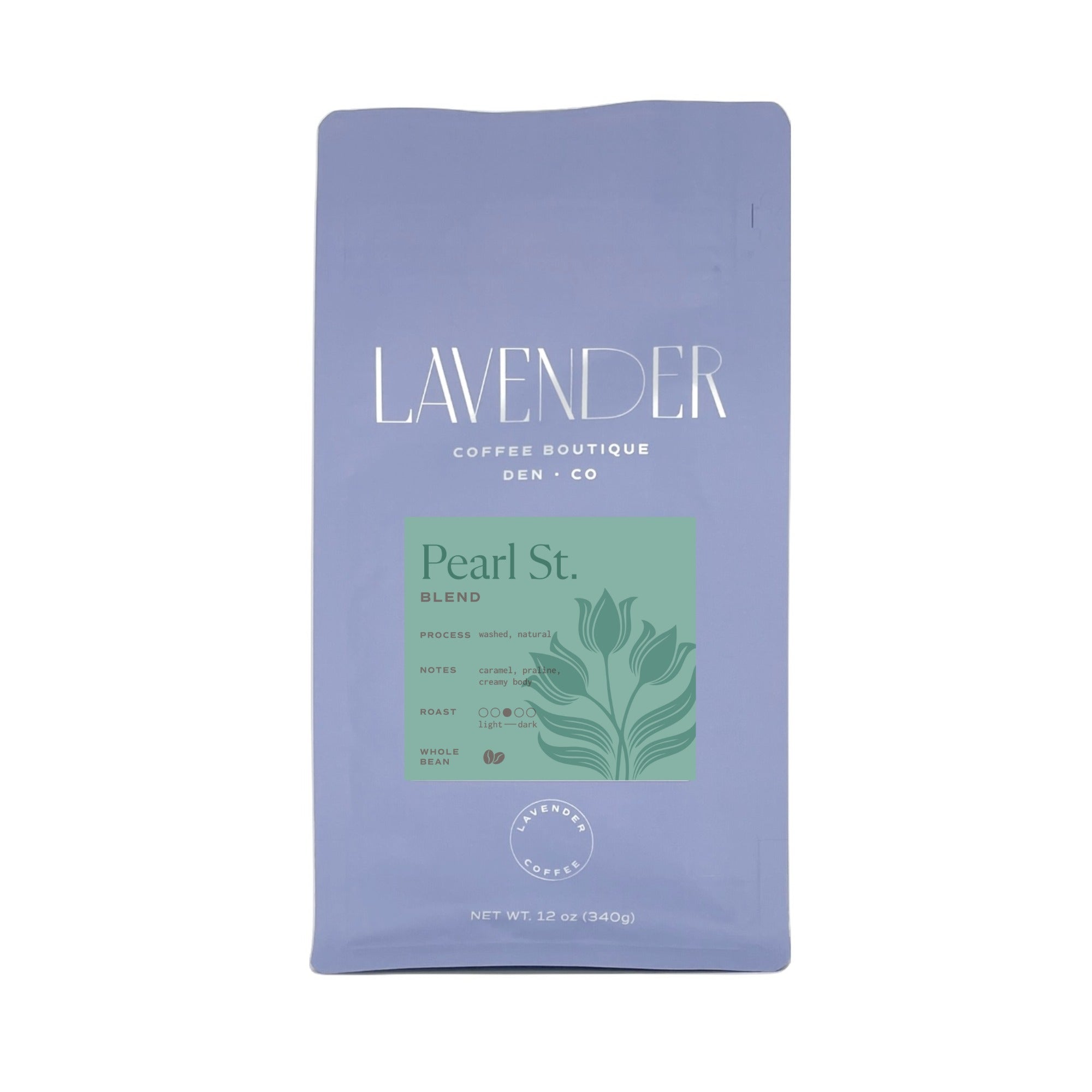 Small batch house blend coffee from Lavender Coffee Boutique