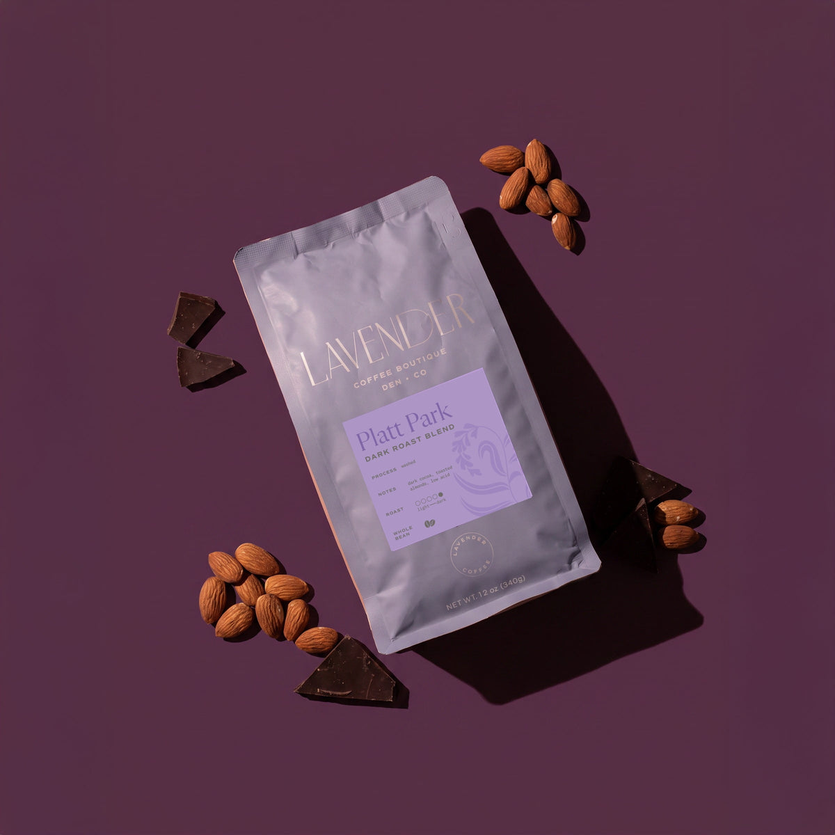 Platt Park Dark Roast Mold Tested Coffee by Lavender Coffee